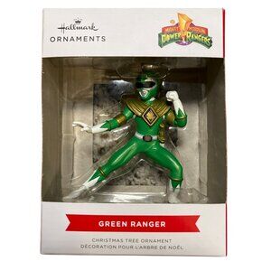 Hallmark Hasbro Power Rangers Green Ranger Ornament
